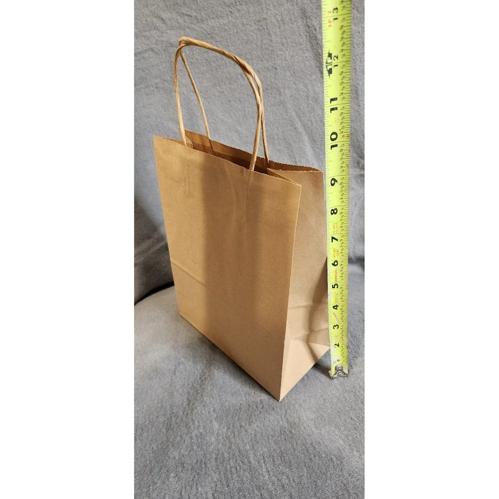 Eco Friendly Paper‎ Gift Bags 7x3.5x8 -25 Bags